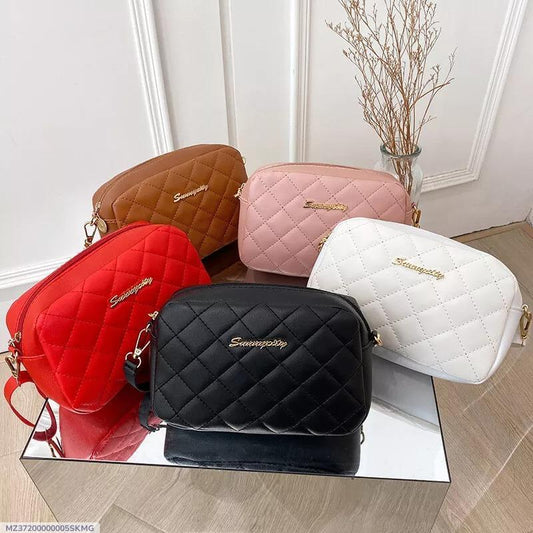 Chic Pu Girls Leather Embroidered Shoulder Bag C-AR-2
