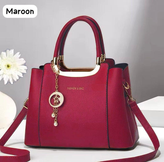 Stylish Girl's Rexine Hand Bag - 1 Pc in Multi-Color Options